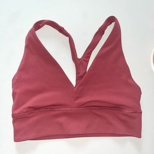 Athleta Deep V Sports Bra